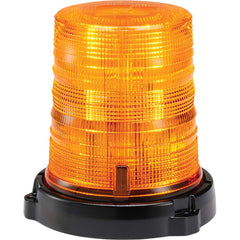 Federal Signal Corp - Emergency Light Assemblies; Type: Beacon ; Flash Rate: Variable ; Mount: Suction/Magnetic ; Color: Amber ; Power Source: 12-24V ; Overall Height (Decimal Inch): 7.1000 - Exact Industrial Supply