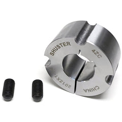 Shuster - 1-3/8" Bore, 5/16" Keyway Width x 5/32" Keyway Depth, Tapered Lock Sprocket Bushing - Exact Industrial Supply