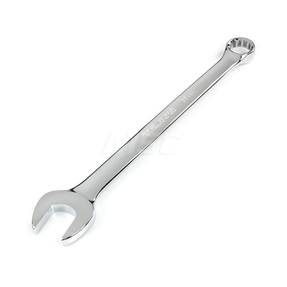 Combination Wrench: Chrome, Chrome-Plated