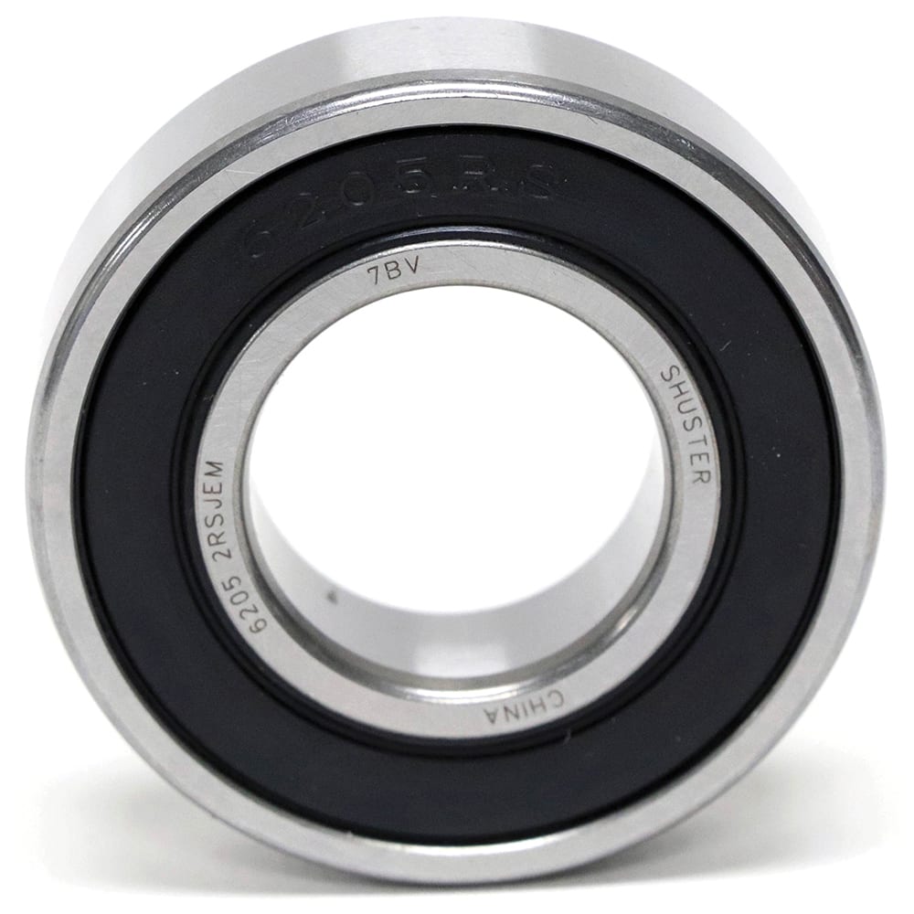 Shuster - 6202 2RS JEM BULK, 15mm Bore Diam, 35mm OD, Double Seal Deep Groove Radial Ball Bearing - Exact Industrial Supply