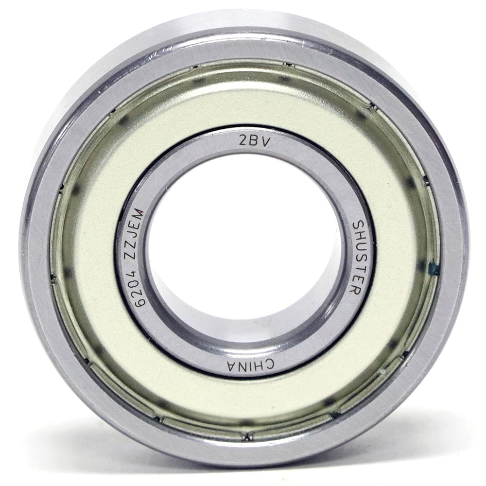 Shuster - 6203 ZZ JEM BULK, 17mm Bore Diam, 40mm OD, Double Shield Deep Groove Radial Ball Bearing - Exact Industrial Supply