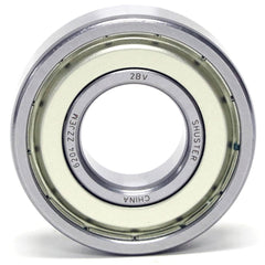 Shuster - 6203 ZZ JEM BULK, 17mm Bore Diam, 40mm OD, Double Shield Deep Groove Radial Ball Bearing - Exact Industrial Supply