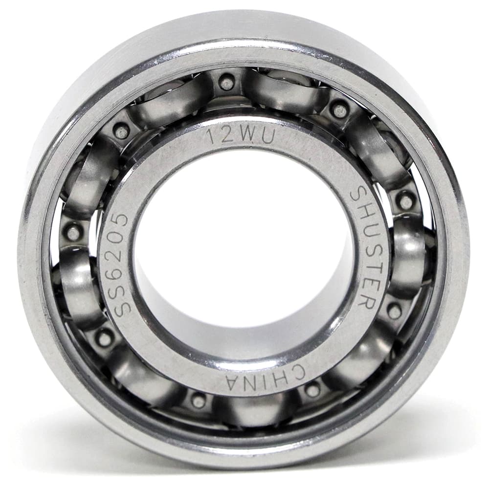 Shuster - SS6007, 35mm Bore Diam, 62mm OD, Open Deep Groove Radial Ball Bearing - Exact Industrial Supply