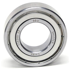 Shuster - SS6010 ZZ, 50mm Bore Diam, 80mm OD, Double Shield Deep Groove Radial Ball Bearing - Exact Industrial Supply