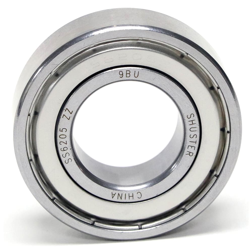 Shuster - SS6306 ZZ, 30mm Bore Diam, 72mm OD, Double Shield Deep Groove Radial Ball Bearing - Exact Industrial Supply