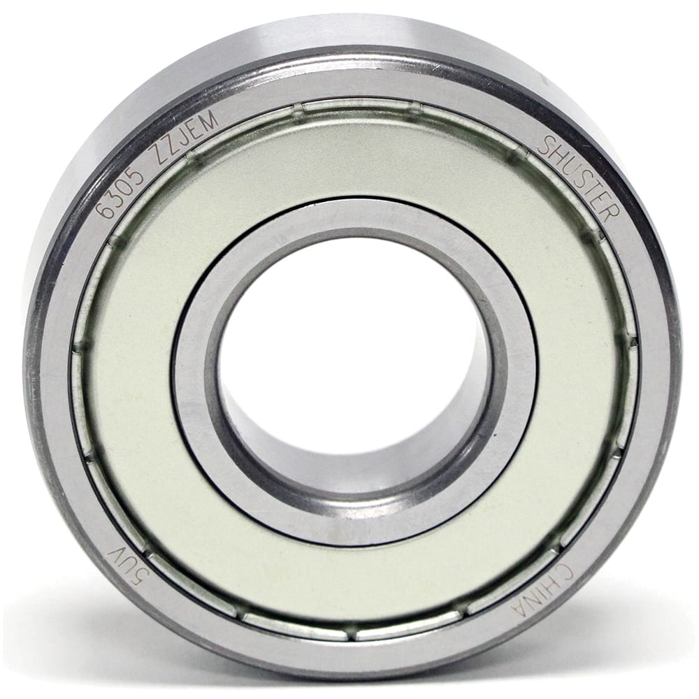 Shuster - 6300 ZZ JEM BULK, 10mm Bore Diam, 35mm OD, Double Shield Deep Groove Radial Ball Bearing - Exact Industrial Supply