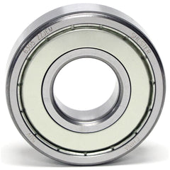 Shuster - 6316 ZZ JEM, 80mm Bore Diam, 170mm OD, Double Shield Deep Groove Radial Ball Bearing - Exact Industrial Supply