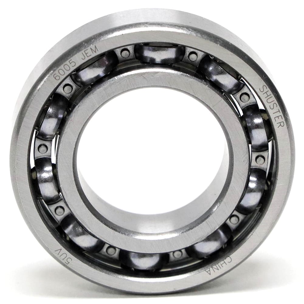 Shuster - 6003 JEM BULK, 17mm Bore Diam, 35mm OD, Open Deep Groove Radial Ball Bearing - Exact Industrial Supply