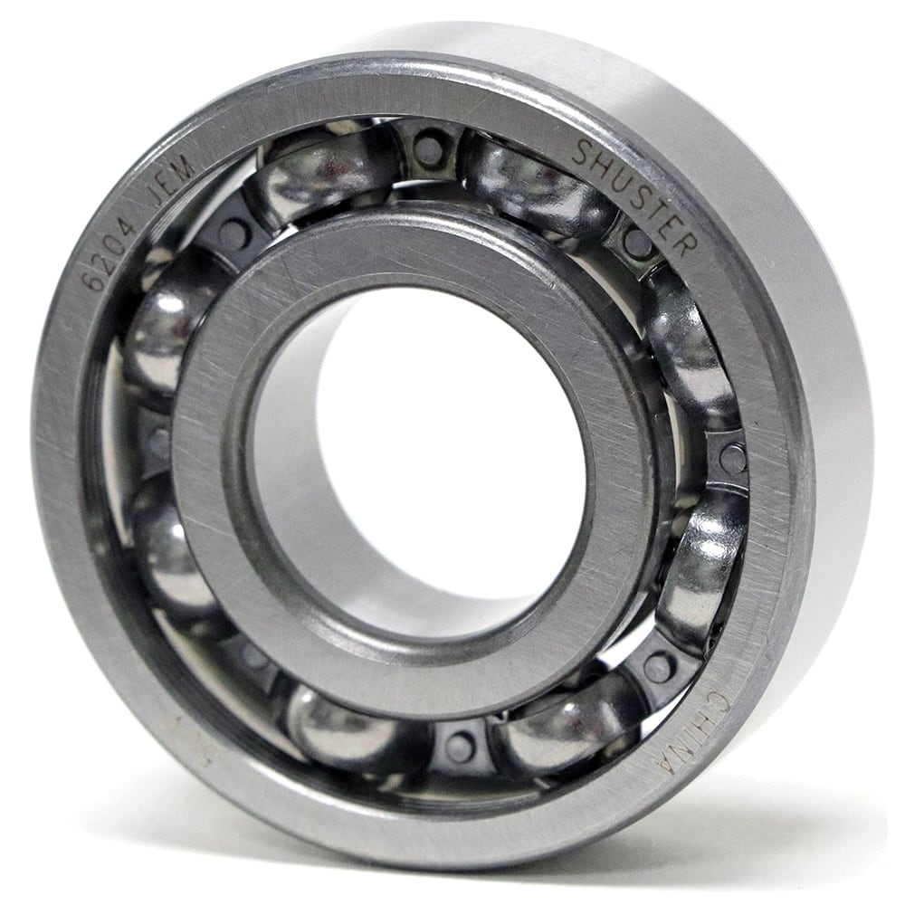 Shuster - 6212 JEM, 60mm Bore Diam, 110mm OD, Open Deep Groove Radial Ball Bearing - Exact Industrial Supply