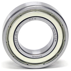 Shuster - 6006 ZZ JEM BULK, 30mm Bore Diam, 55mm OD, Double Shield Deep Groove Radial Ball Bearing - Exact Industrial Supply