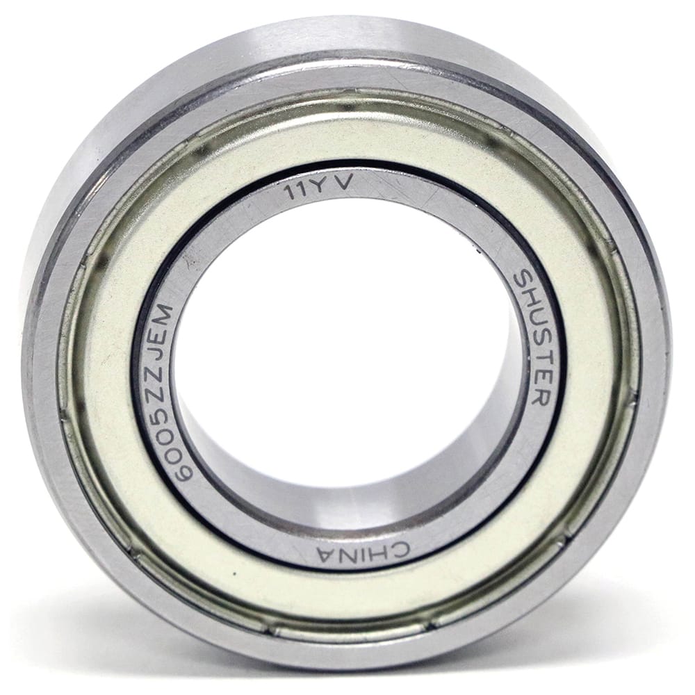 Shuster - 6004 ZZ JEM, 20mm Bore Diam, 42mm OD, Double Shield Deep Groove Radial Ball Bearing - Exact Industrial Supply