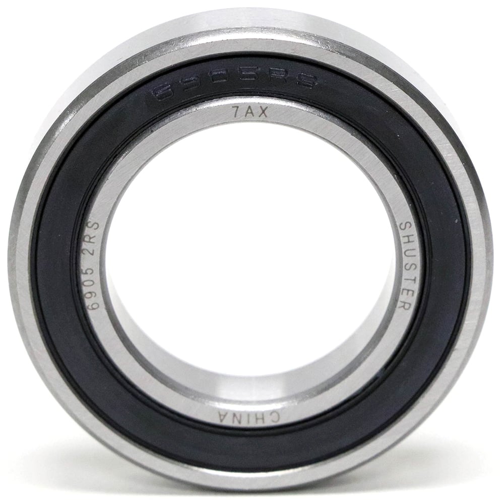 Shuster - 6902 2RS, 15mm Bore Diam, 28mm OD, Double Seal Deep Groove Radial Ball Bearing - Exact Industrial Supply