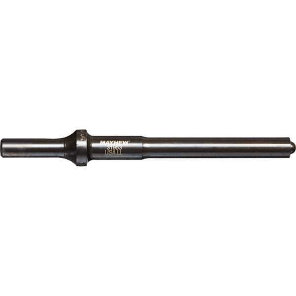 Mayhew - 7/16" Head Width, 6" OAL, Roll Pin Punch - Round Drive, Round Shank, Steel - Best Tool & Supply