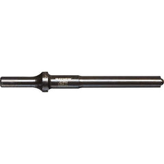 Mayhew - 7/16" Head Width, 6" OAL, Roll Pin Punch - Round Drive, Round Shank, Steel - Best Tool & Supply