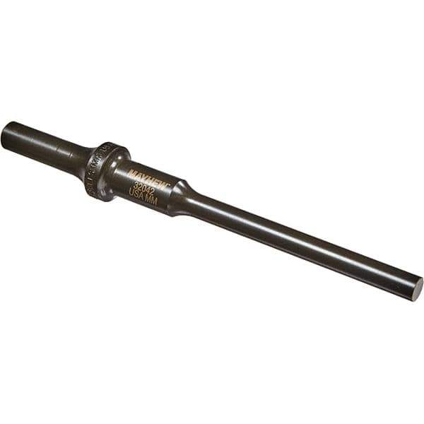 Mayhew - 5/16" Head Width, 6" OAL, Roll Pin Punch - Round Drive, Round Shank, Steel - Best Tool & Supply