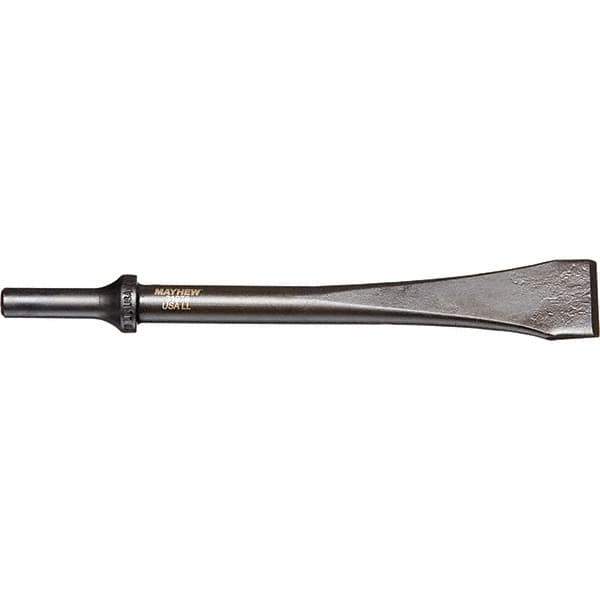 Mayhew - 1-1/8" Head Width, 8" OAL, Scraper Punch - Round Drive, Round Shank, Steel - Best Tool & Supply