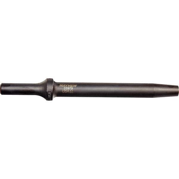 Mayhew - 6" OAL, Tapered Punch Chisel - Round Drive, Round Shank, Steel - Best Tool & Supply