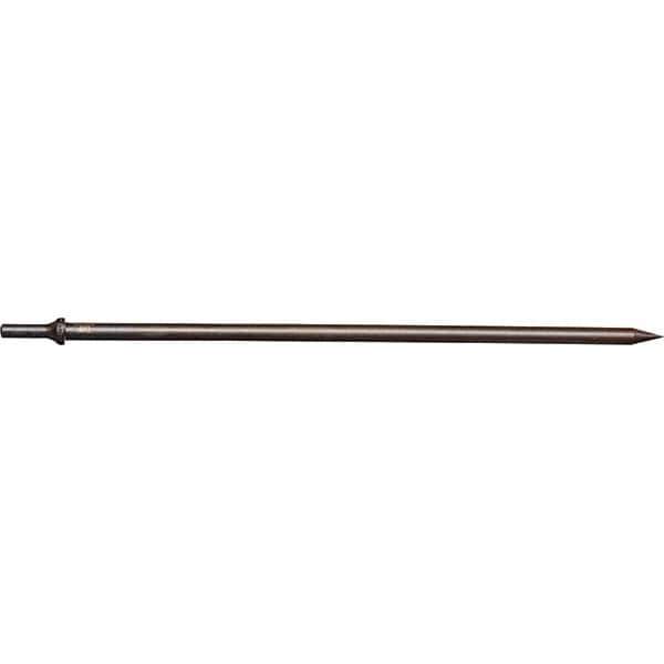 Mayhew - 18" OAL, Tapered Punch Chisel - Round Drive, Round Shank, Steel - Best Tool & Supply