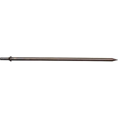 Mayhew - 18" OAL, Tapered Punch Chisel - Round Drive, Round Shank, Steel - Best Tool & Supply