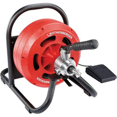 Rothenberger - Electric & Gas Drain Cleaning Machines Type of Power: Electric For Minimum Pipe Size: 1.570 (Inch) - Best Tool & Supply