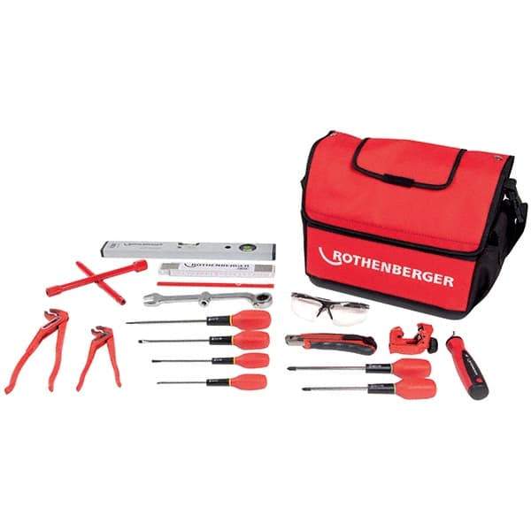 Rothenberger - Combination Hand Tool Sets Tool Type: Plumber's Tool Set Number of Pieces: 13 - Best Tool & Supply