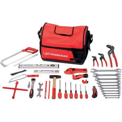 Rothenberger - Combination Hand Tool Sets Tool Type: Plumber's Tool Set Number of Pieces: 57 - Best Tool & Supply