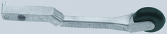 #11204 - 1/8; 1/4; or 1/2 x 18'' Belt Size - 1 x 3/8'' Contact Wheel - Dynafile II Contact Arm Assembly - Best Tool & Supply