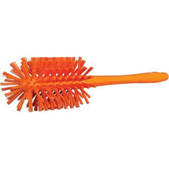 Vikan - 3-1/2" Diam Polyester Bottle Brush - 16-7/8" OAL, 6-1/4" Head Length, Polypropylene Handle - Best Tool & Supply