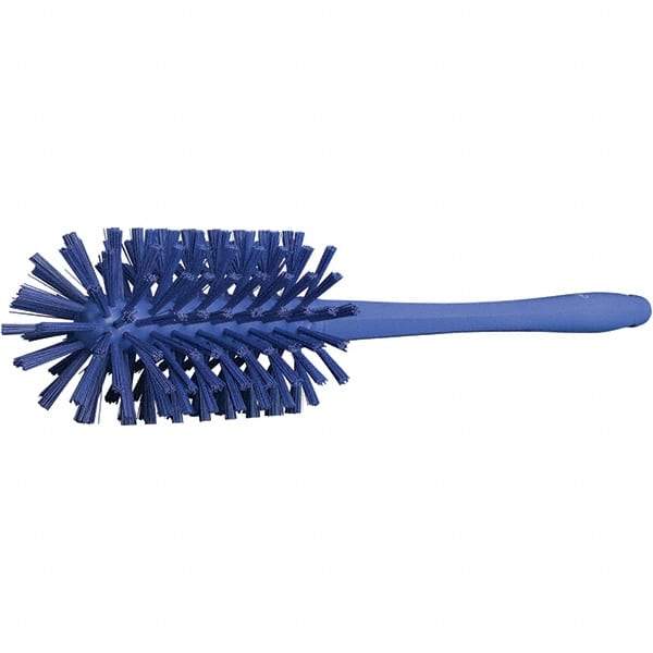 Vikan - 3-1/2" Diam Polyester Bottle Brush - 16-7/8" OAL, 6-1/4" Head Length, Polypropylene Handle - Best Tool & Supply