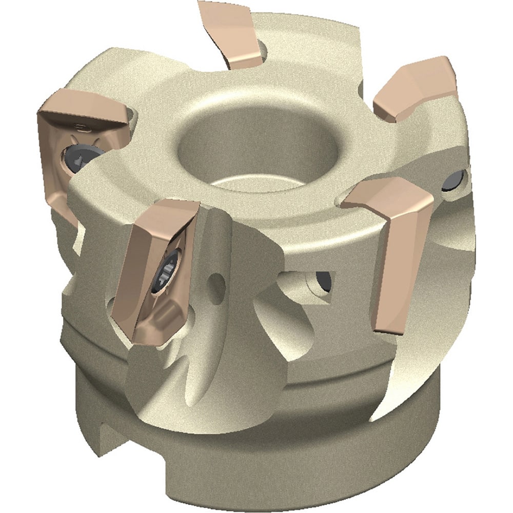 63mm Cut Diam, 22mm Arbor Hole Diam, 15mm Max Depth, Indexable Square-Shoulder Face Mill