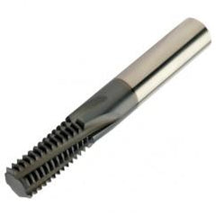 R217.15-120200AC26M 1620 12mm 5 FL Solid Carbide Thread Mill w/Cylindrical Shank - Best Tool & Supply