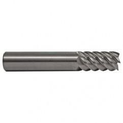 3mm TuffCut SS 6 Fl High Helix ALtima Coated Non-Center Cutting End Mill - Best Tool & Supply