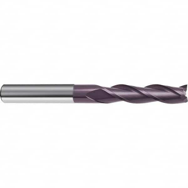 Guhring - 5/8", 2-1/4" LOC, 5/8" Shank Diam, 5" OAL, 3 Flute Solid Carbide Square End Mill - Best Tool & Supply