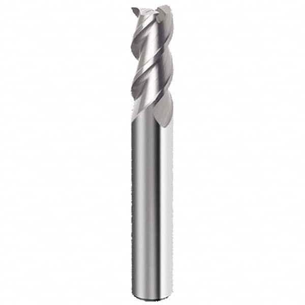 Guhring - 1/2", 1" LOC, 1/2" Shank Diam, 3" OAL, 3 Flute Solid Carbide Square End Mill - Best Tool & Supply