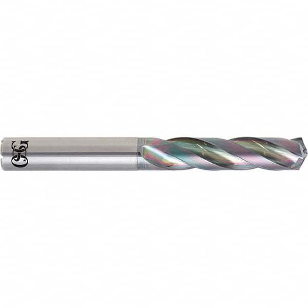 OSG - 10.5mm 140° Spiral Flute Solid Carbide Screw Machine Drill Bit - Best Tool & Supply