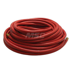 Air Hose: 100' 300 Working psi, -20 to 210 ° F, Rubber, MNPT