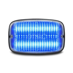 Emergency Light Assemblies; Type: Flashing Led Warning; Flash Rate: Variable; Flash Rate (FPM): 13; Mount: Surface; Color: Blue; Power Source: 12 Volt DC