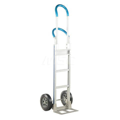 Aluminum Hand Truck: 500 lb Capacity, 20″ Wide, 18-1/2″ Deep, 62-13/16″ High 10″ Wheels