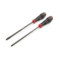 Screwdriver Set: 2 Pc, Phillips & Slotted