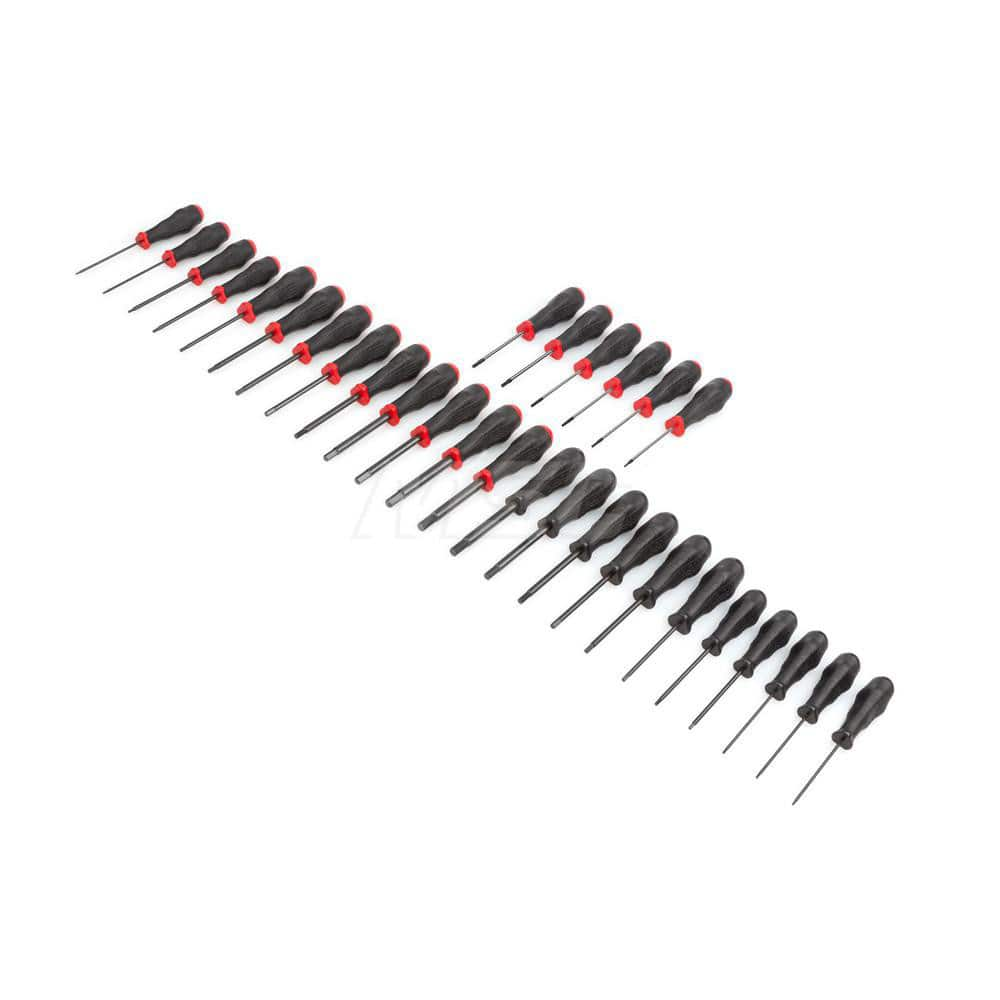 Screwdriver Set: 30 Pc, Hex & Torx