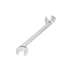 Open End Wrench: Angled & Open End Head, 11/16″ Chrome Moly Finish