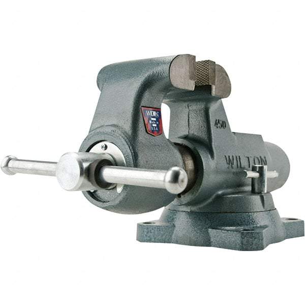 Wilton - Bench Vises Jaw Width (Inch): 6 Jaw Opening Capacity (Inch): 10 - Best Tool & Supply