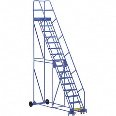 Vestil - 196" High 350 Lb Capacity 16 Step Ladder - Best Tool & Supply