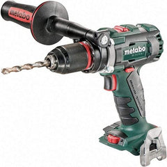 Metabo - 18 Volt 1/2" Chuck Pistol Grip Handle Cordless Drill - 500/1850 RPM, Keyless Chuck, Reversible, Lithium-Ion Batteries Not Included - Best Tool & Supply