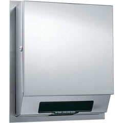 ASI-American Specialties, Inc. - Hands Free, Stainless Steel Paper Towel Dispenser - 1 Roll 8", Silver - Best Tool & Supply