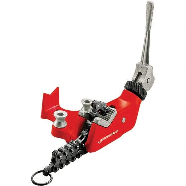 Rothenberger - 1/8" to 4" Pipe Capacity, Chain Pipe Vise - Best Tool & Supply