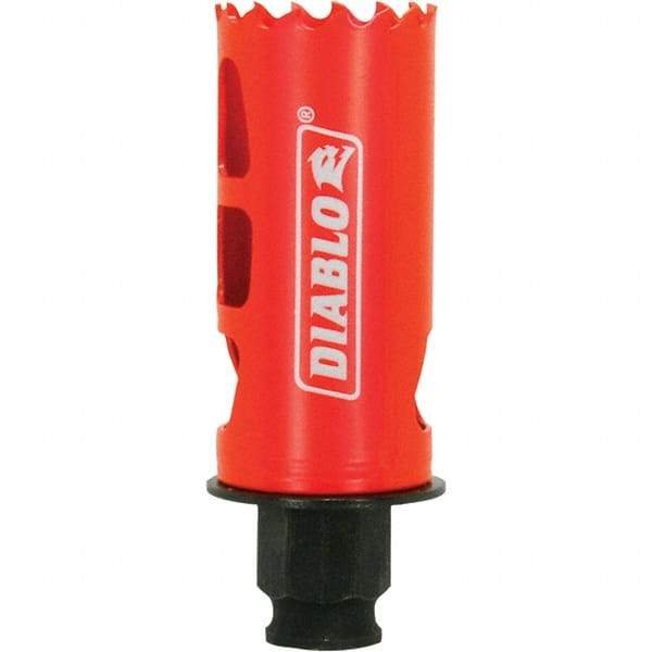 Freud - 1-1/4" Diam, 2-3/8" Cutting Depth, Hole Saw - Bi-Metal Saw, Toothed Edge - Best Tool & Supply