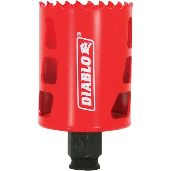 Freud - 2" Diam, 2-3/8" Cutting Depth, Hole Saw - Bi-Metal Saw, Toothed Edge - Best Tool & Supply