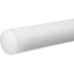USA Sealing - 6' x 6" White Polyethylene (UHMW) Rod - Best Tool & Supply