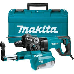 Makita - 120 Volt 1" SDS Plus Chuck Electric Rotary Hammer - 0 to 4,500 BPM, 0 to 1,100 RPM, Reversible - Best Tool & Supply